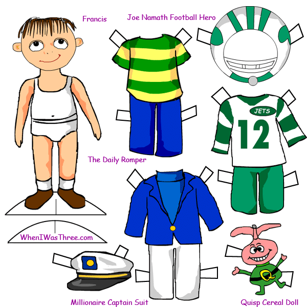 Paper Dolls: Francis