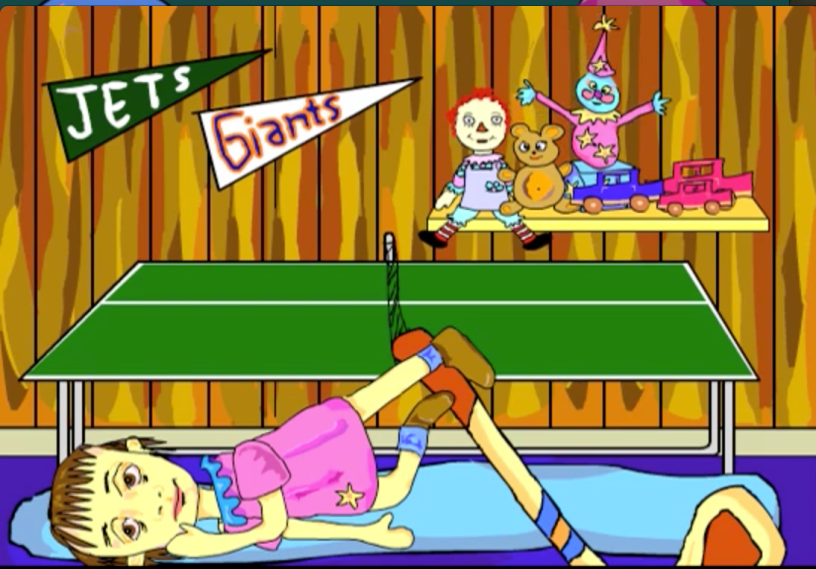 Still image from Nadia Comaneci